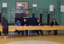 избирательный участок в школе