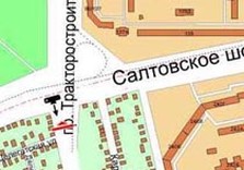 перекресток салтовское шоссе проспект тракторостроителей