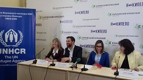 Пресс-брифинг Агенства ООН по делам беженцев и "Станции Харьков"
