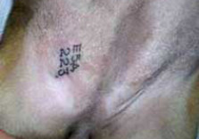 татуировка собака