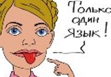 карикатура на тимошеко и язык
