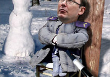 луценко в телогрейке