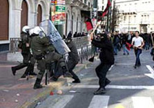 греция полиция забастовка