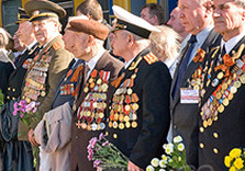 ветераны поезд