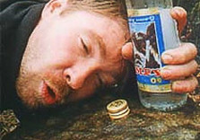 пьяный паленая водка