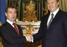 янукович и медведев