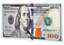 стодолларовая банкнота новая