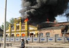 пожар харьков хвз