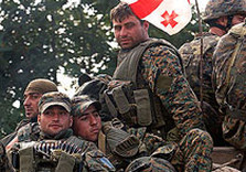 грузинские солдаты