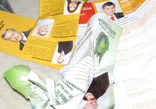 выборы листовки