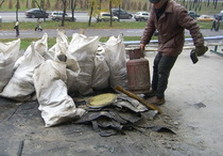 газовый баллон крыша