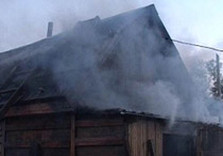 пожар в частном доме