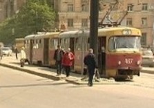остановка трамвая на южном вокзале