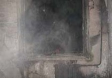 сгоревшая квартира