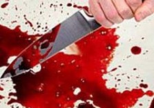 нож кровь