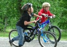 дети на велосипедах