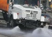 влажная уборка дорог