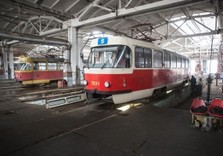 пожар трамвай