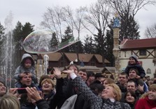 В Парке прошел фестиваль мыльных пузырей