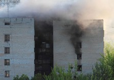 пожар салтовка