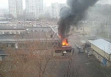 пожар салтовка