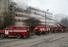 пожар на хартроне