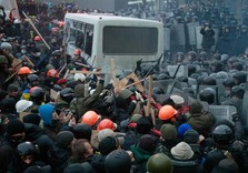 беспорядки в Киеве