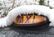такси снег