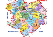 харьковская область карта
