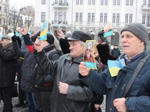 В Харькове отметили День Соборности и почтили память героев Небесной сотни (фото)