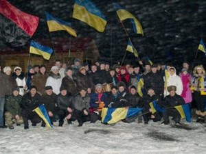 День  Соборности  в  Лозовой