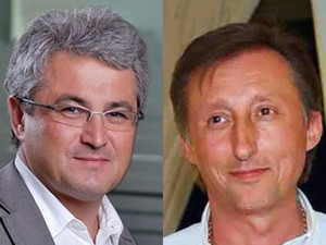 Николай Толмачев (слева) был в ряде бизнесов мажоритарным партнером Александра Грузкова (справа)