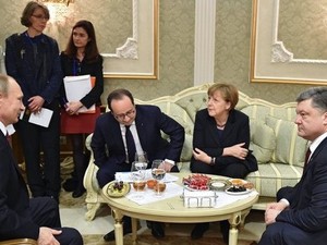 минск переговоры порошенко меркель путин