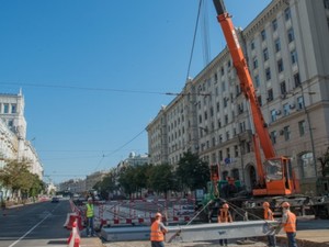 реконструкция трамвайных путей харьков