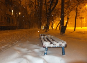 Заснеженный Харьков
