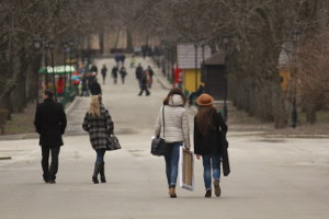 В саду Шевченко. Харьков